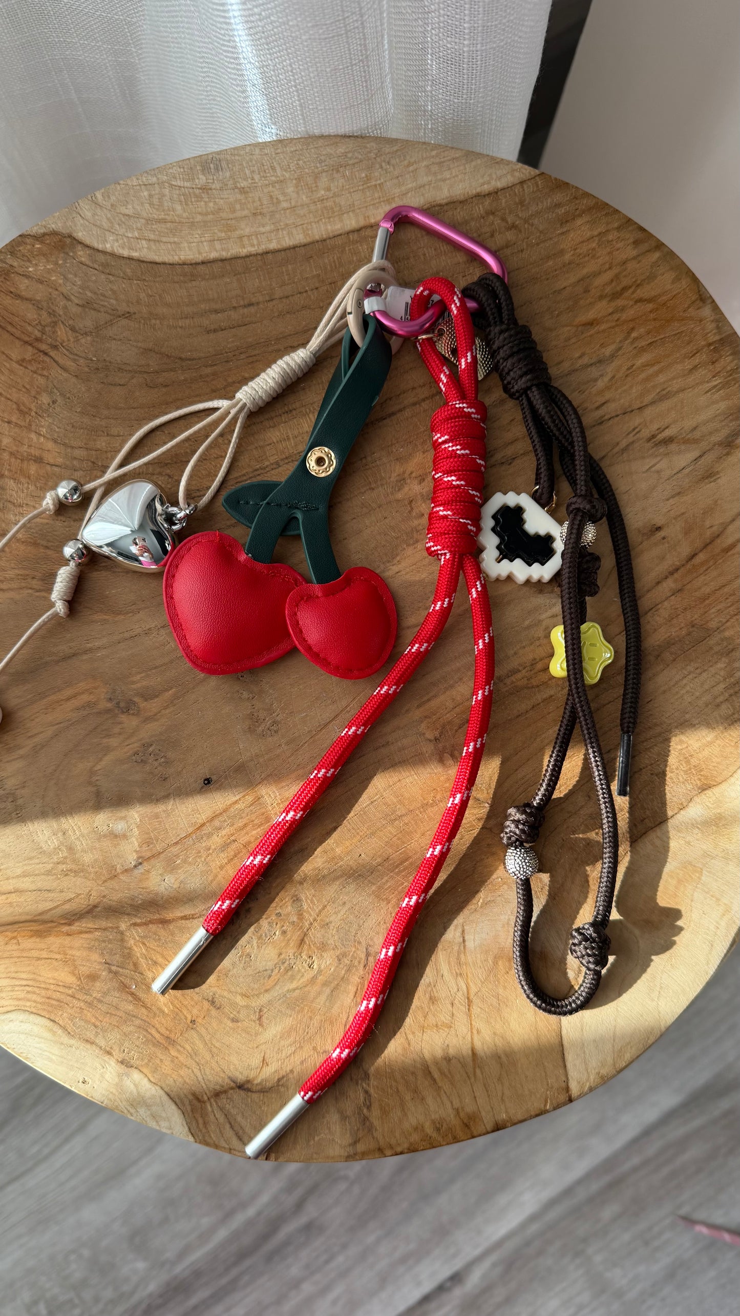 Porte-clés Cerises