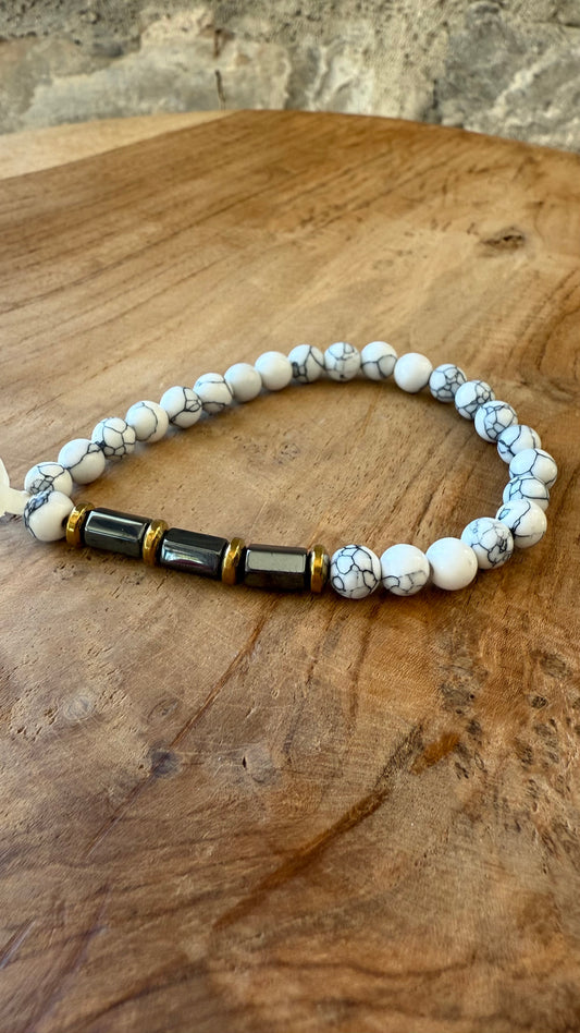 Bracelet Howlite