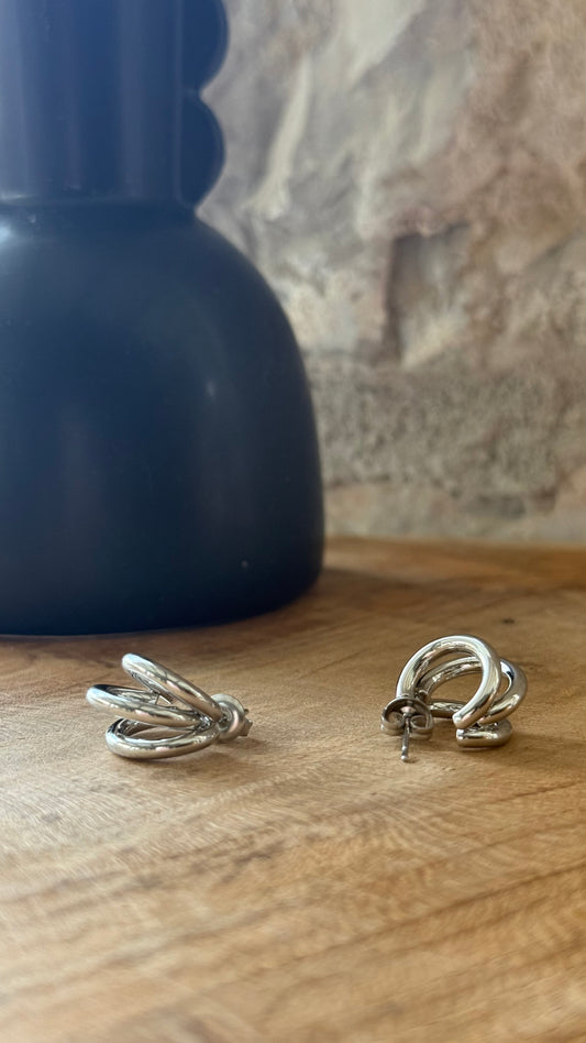 Boucles d'oreilles Silver