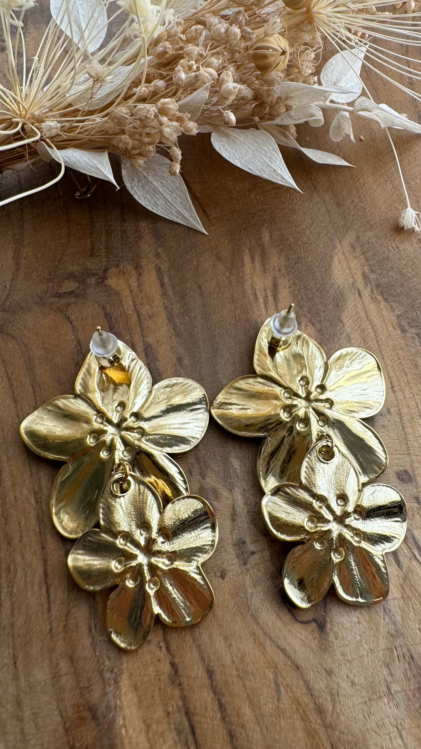 Boucles d'oreilles Flowers