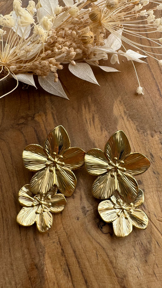 Boucles d'oreilles Flowers