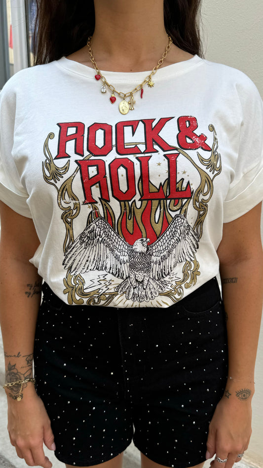 T-shirt Red Rock&Roll